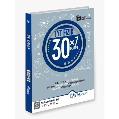Fizipedia TYT Fizik Denemeleri 30*7 2026