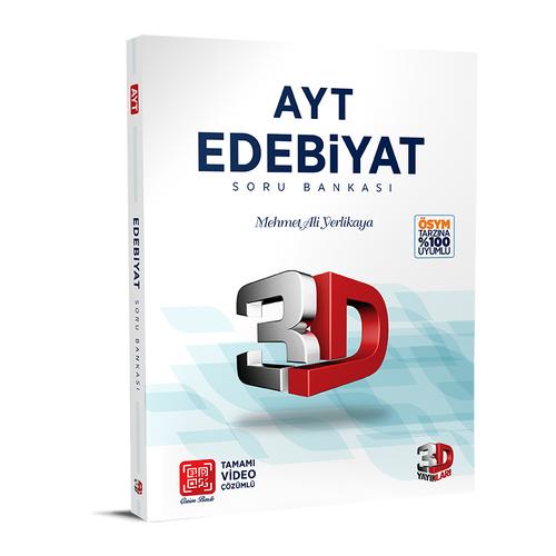 3d Yayınları Ayt Edebiyat Soru Bankası