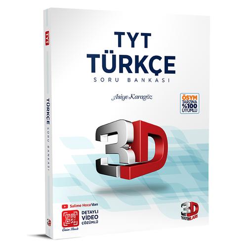 3d Yayınları Tyt Türkçe Soru Bankası