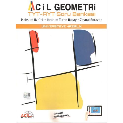Acil Yayınları Tyt Ayt Acil Geometri Soru Bankası
