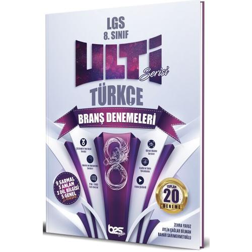 Bes Yayınları 8. Sınıf Türkçe Ulti Serisi Denemeleri
