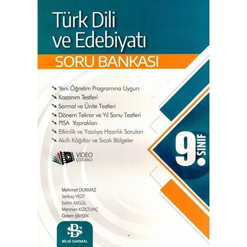 Bilgi Sarmal Yayınları 9. Sınıf Türk Dili Ve Edebiyatı Soru Bankası