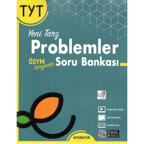 Endemik Yayınları TYT Problemler Yeni Tarz Soru Bankası
