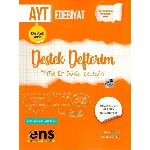 Ens Yayıncılık Ayt Türk Dili Ve Edebiyatı Destek Defterim