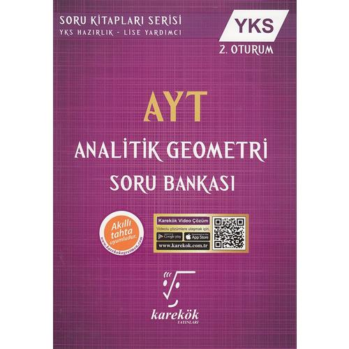 Karekök Yayınları Ayt Analitik Geometri Soru Bankası