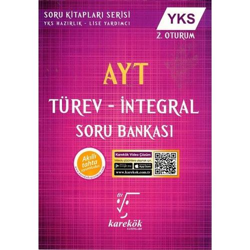 Karekök Yayınları Ayt Türev İntegral Soru Bankası