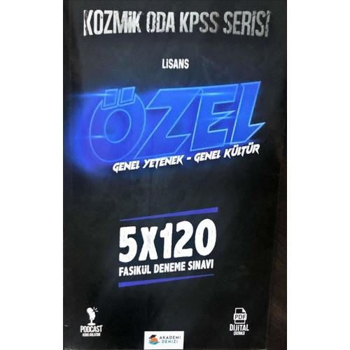 KPSS GY GK Kozmik Oda Lisans 5 x 120 Deneme 2022