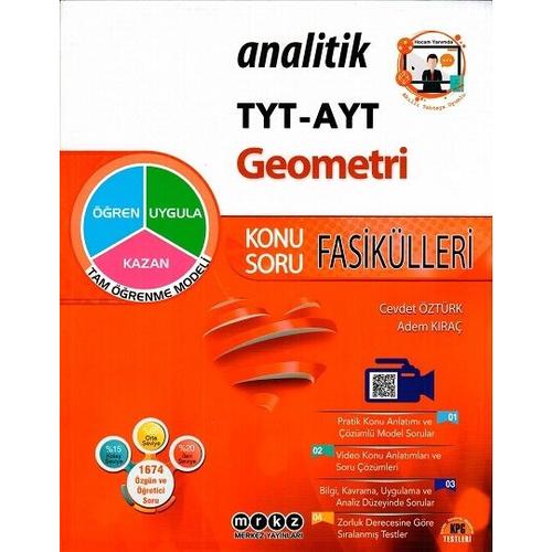 Merkez Yayınları Tyt Ayt Geometri Analitik Konu Anlatımlı Soru Bankası