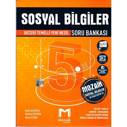 Mozaik Yayınları 5.sınıf Sosyal Bilgiler Soru Bankası