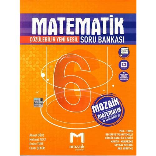 Mozaik Yayınları 6. Sınıf Matematik Soru Bankası