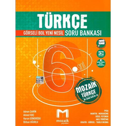 Mozaik Yayınları 6.sınıf Türkçe Soru Bankası
