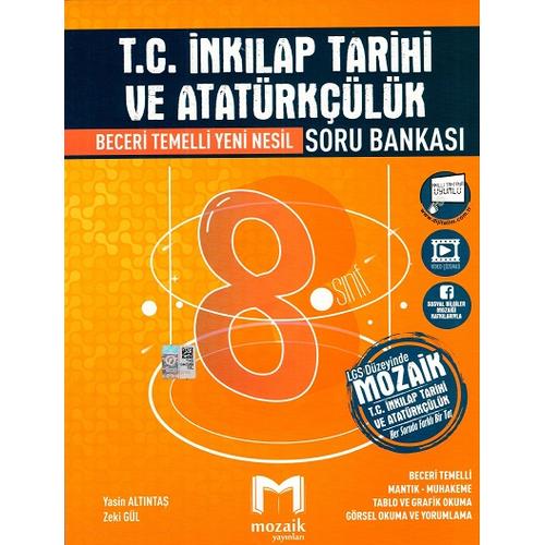 Mozaik Yayınları 8.sınıf Lgs Tc İnkılap Tarihi Ve Atatürkçülük Soru Bankası