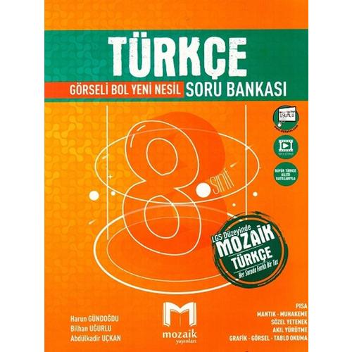 Mozaik Yayınları 8. Sınıf Türkçe Soru Bankası