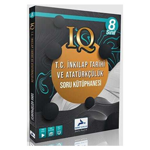 PRF Yayınları 8. Sınıf IQ T.C. İnkılap Tarihi ve Atatürkçülük Soru Kütüphanesi