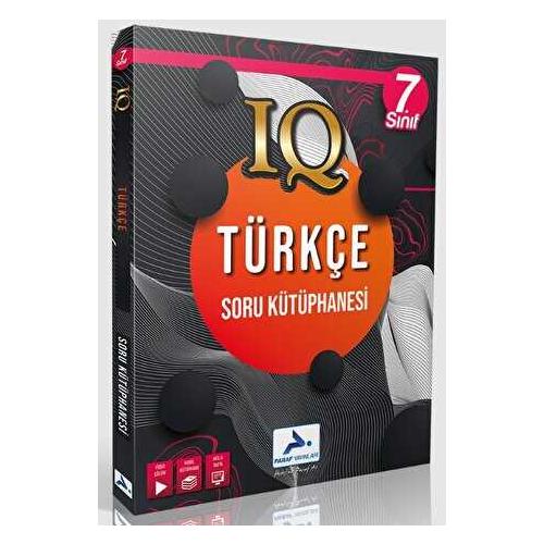 PRF Yayınları Paraf 7. Sınıf IQ Türkçe Soru Kütüphanesi