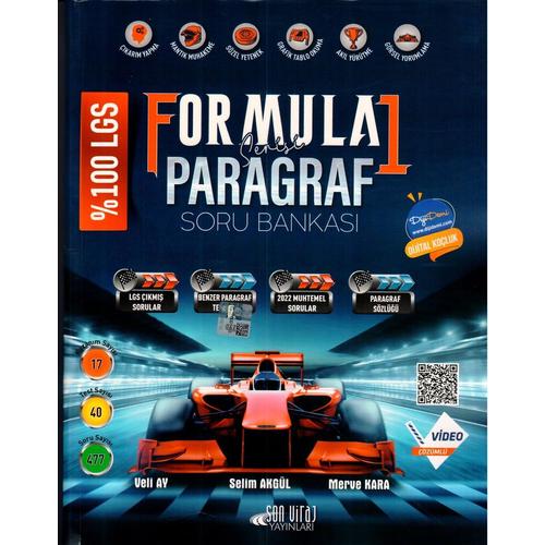Son Viraj Yayınları 8. Sınıf LGS Paragraf Formula 1 Serisi Soru Bankası