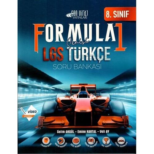 Son Viraj Yayınları 8. Sınıf Türkçe Formula 1  Soru Bankası