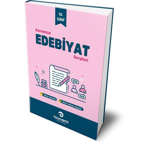 Tsunami Yayınları 10. Sınıf Türk Dili Ve Edebiyatı Kavramsal Dergileri 4 Fasikül