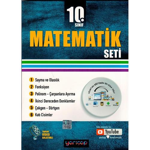Yarı Çap Yayınları 10.sınıf Matematik Seti