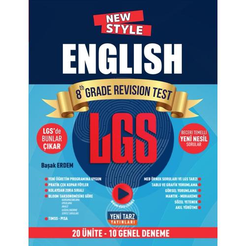 Yeni Tarz 8. Sınıf LGS English 20 Ünite 10 Deneme