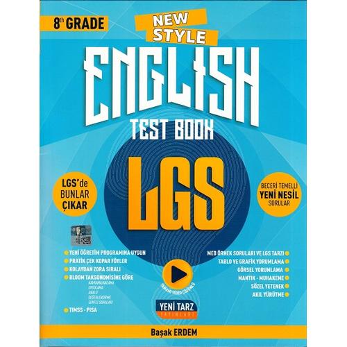 Yeni Tarz Yayınları 8.Sınıf English Test Book